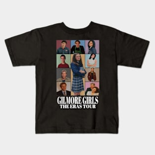 Gilmore Girl Iris White Taylor Swift The Eras Tour Shirt, Swiftie Merch T-Shirt, Back And Front Shirt, Swiftie Eras Tour, Taylor Swift Fan, Vintage Gift, TS Tshirt Kids T-Shirt